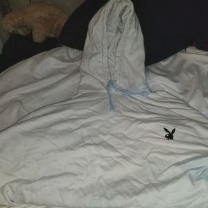 Oversized playboy hoodie